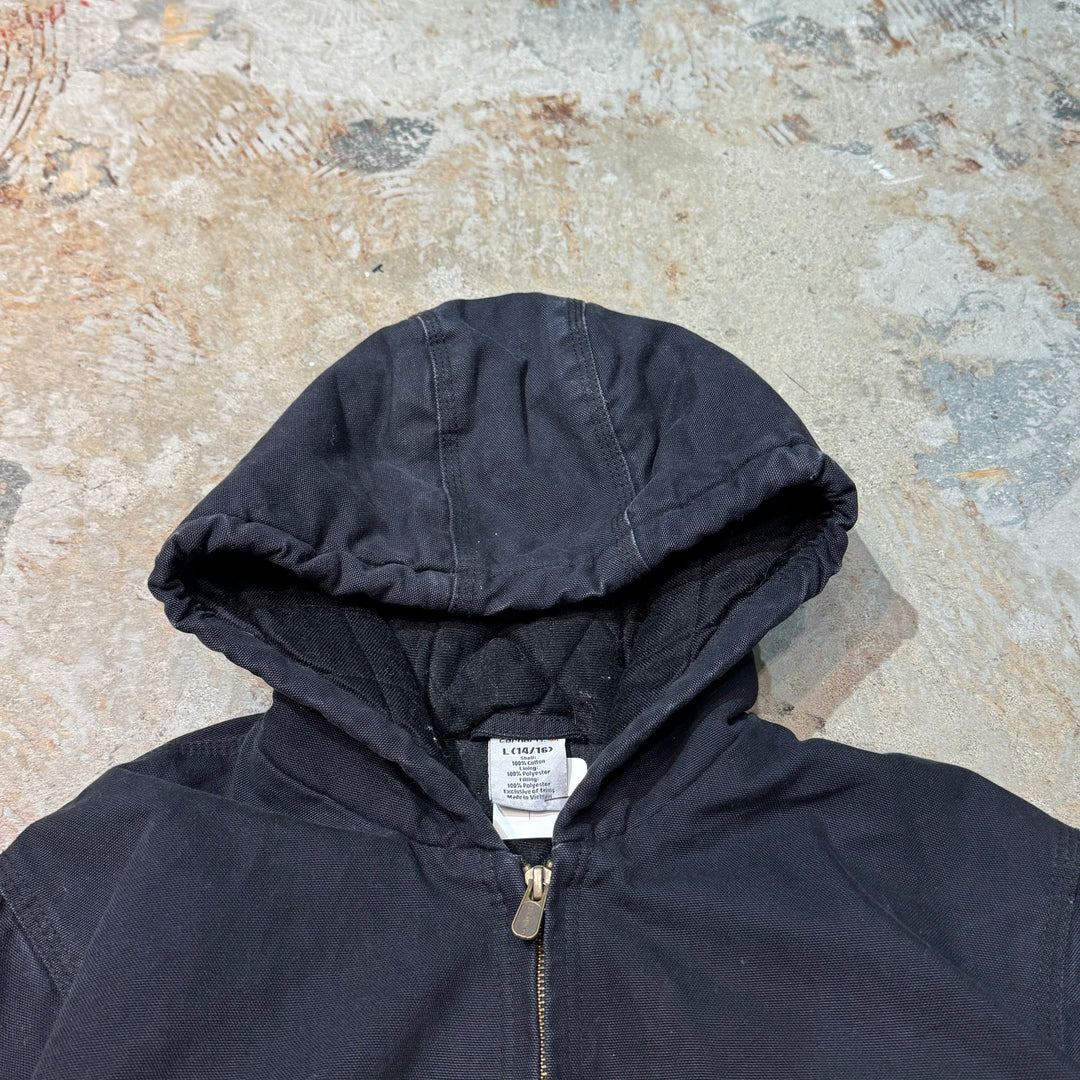 Used clothing carhartt/ Carhartt/ Active jacket/ Duck fabric/ Plain/ Padded/ Size L