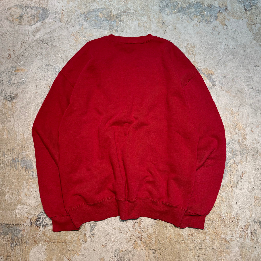 Used clothing 80's~ RUSSELLATHLETIC/Russell Athletic/Crew neck sweatshirt/Plain/Size XL