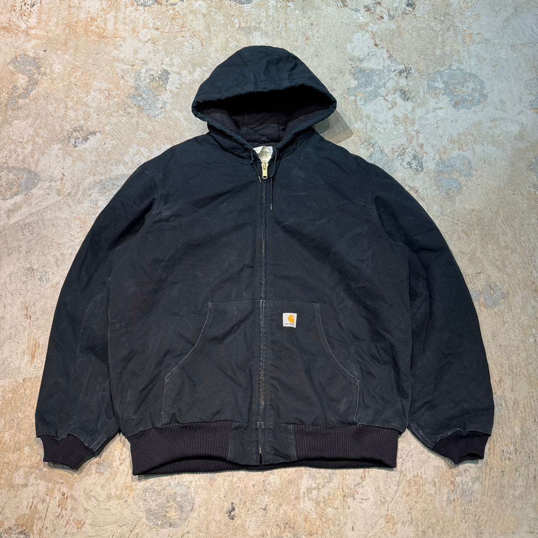 Used clothing carhartt/ Carhartt/ Active jacket/ J140 BLK/ Duck fabric/ Plain/ Padded/ Size XL