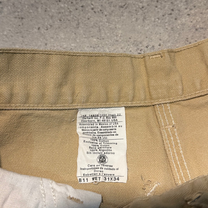 古着 Carhartt/ カーハート/ ダック地ワークパンツ/ 実寸サイズ31×31