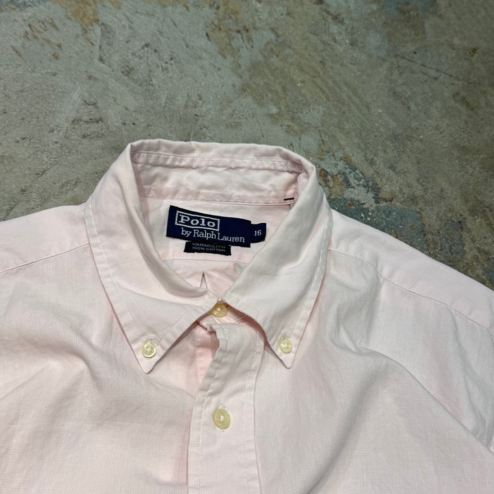 古着 Ralph Lauren/ ラルフ ローレン/ ボタンダウン長袖シャツ/ サイズXXL相当
