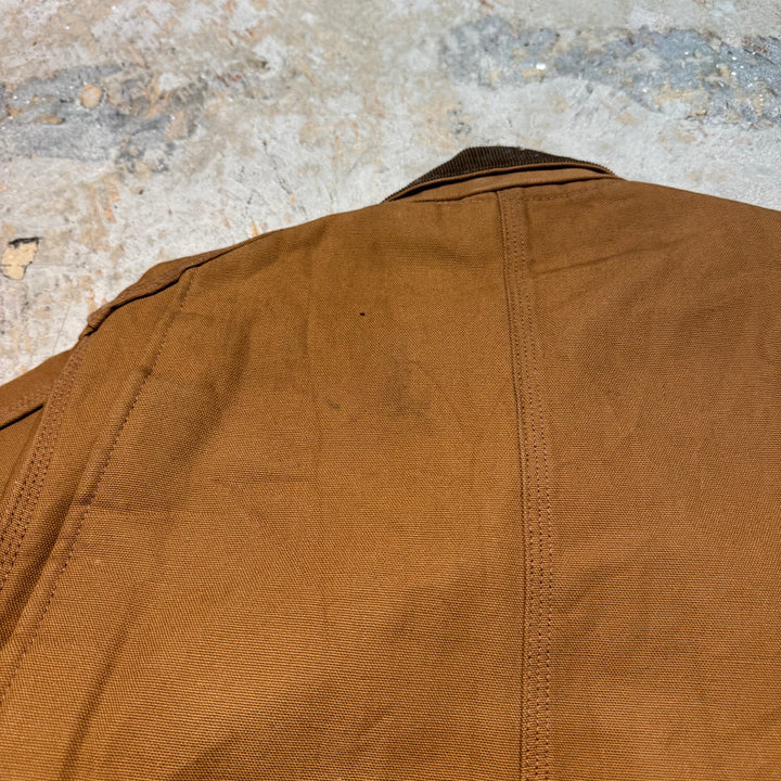 미국에서 만든 중고 의류 Carhartt/ Michigan Chore Coat/ Duck Fabric/ Corduroy Collar/ 안감 담요/ 크기에 해당합니다.