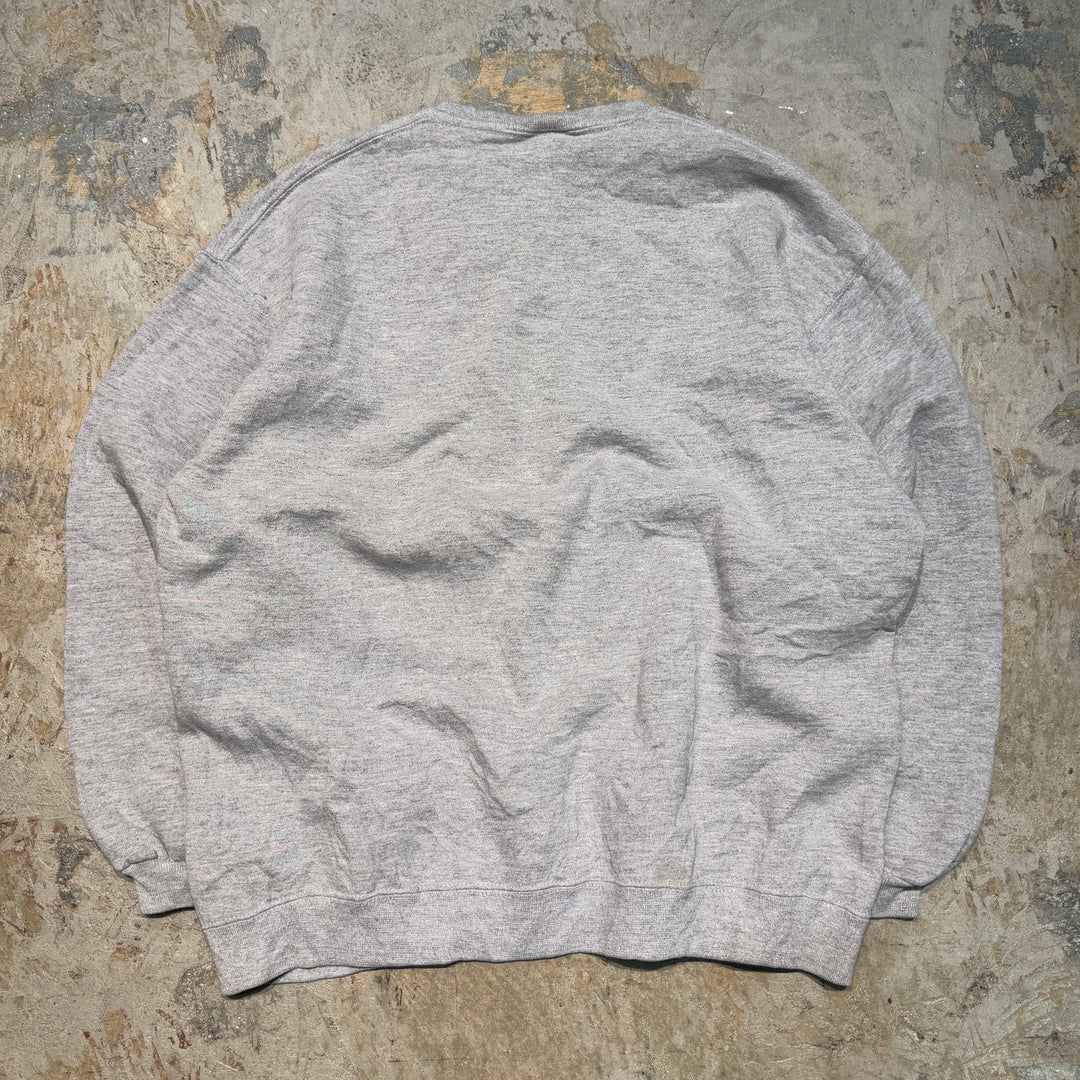 Used clothing Made in USA 80's ~ RUSSELLATHLETIC/ Russell Athletic/ Blank Crew Neck Sweatshirt/ Plain/ Size L