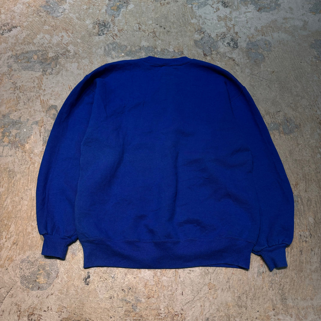 旧衣服USA制80's~ RUSSELLATHLETIC/ RUSSELLATHLETIC/空白克罗尼特/素色/尺寸L