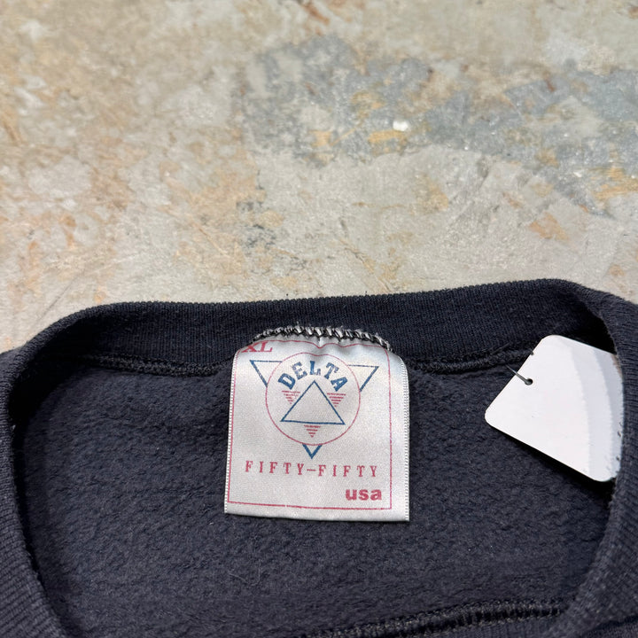 Used clothing Made in USA 80's~ HARLEY-DAVIDSON/ Harley Davidson/ Crew neck sweatshirt/ DELTA body/ Size M