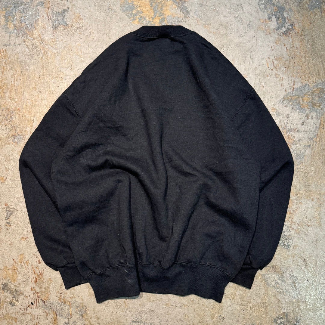 미국 80 년대에서 만든 중고 의류 ~ Russellathletic/ Russell Athletic/ Blank Crew Neck Sweatshirt/ Plain/ Size XL