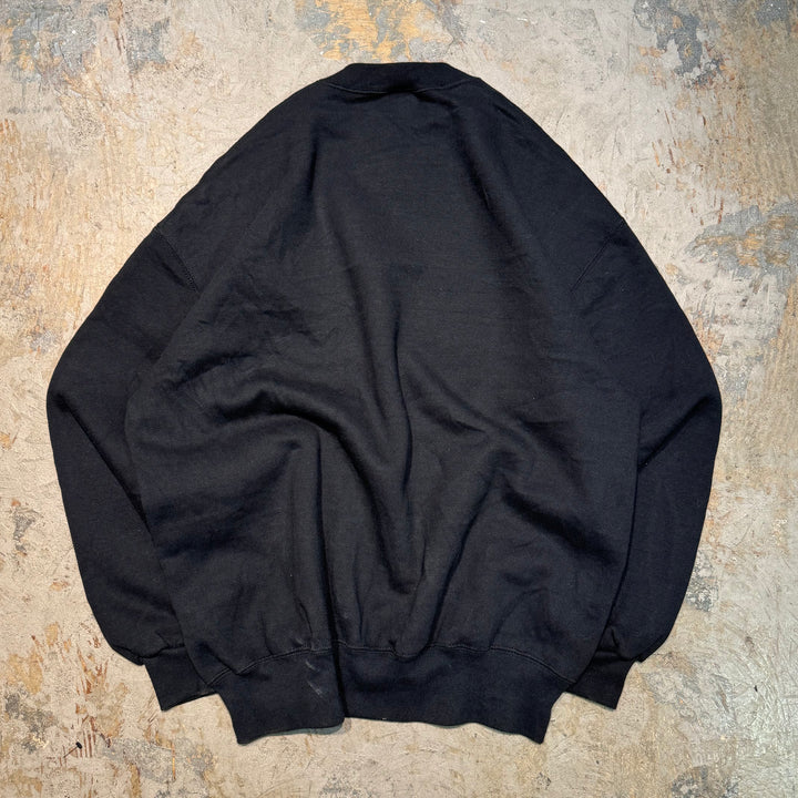 미국 80 년대에서 만든 중고 의류 ~ Russellathletic/ Russell Athletic/ Blank Crew Neck Sweatshirt/ Plain/ Size XL