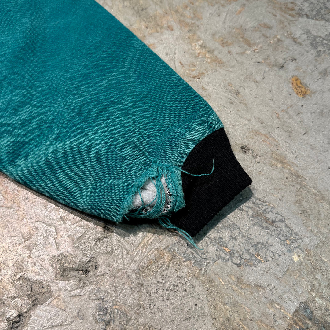 Used clothing Carhartt/ Santa Fe jacket/ Duck fabric/ Quilted lining/ Corduroy collar/ Equivalent to size L