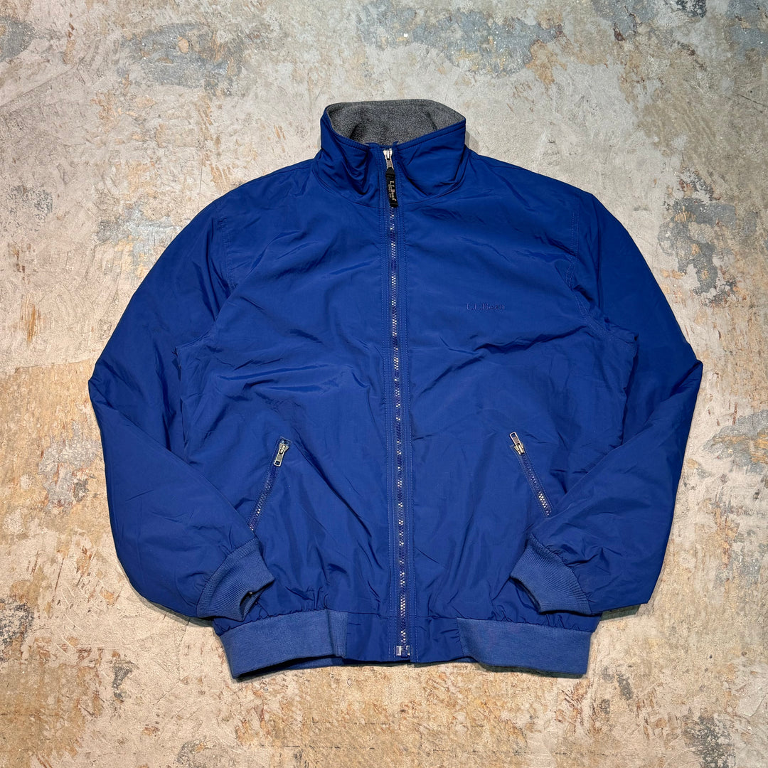 Used clothing L.L.Bean/ Warm-up jacket/ Fleece lining/ Padded/ Size M