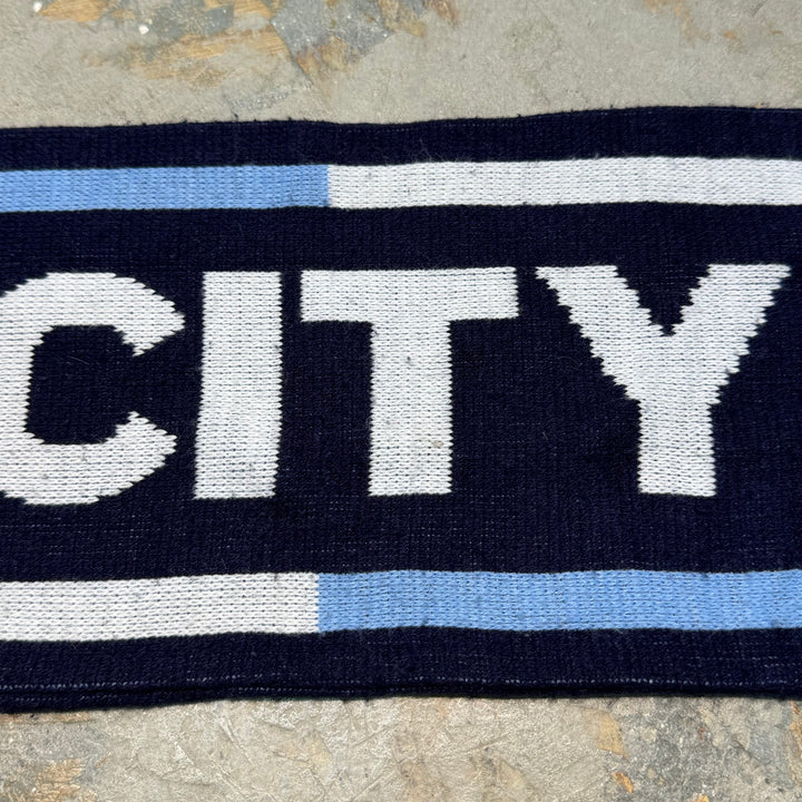 Used clothing soccer scarf / MANCHESTER CITY FC / Manchester City / Premier League