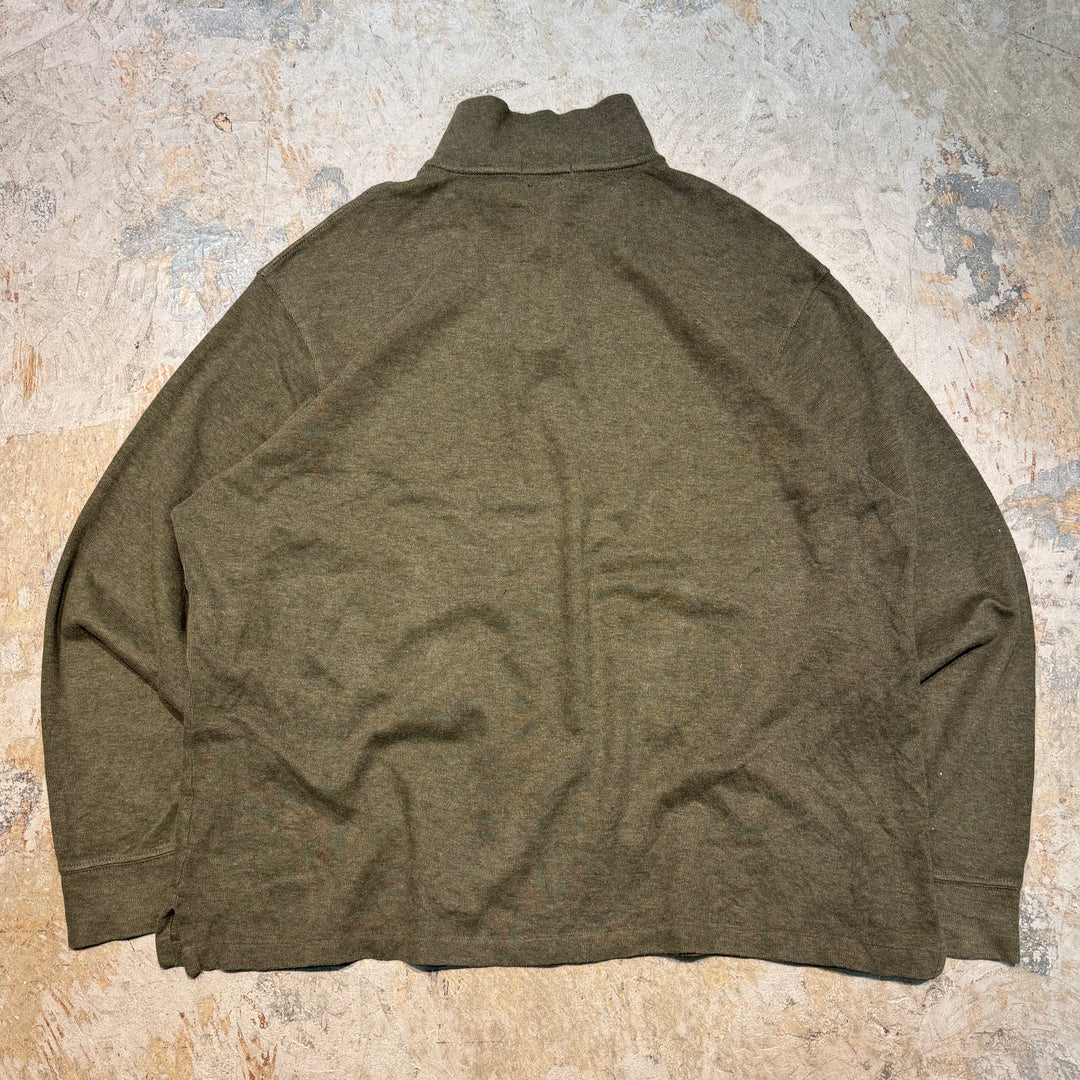 Ralph Lauren/ Polo Ralph Lauren/ Half Zip Knit Sweater/ Size XXL에 의해 중고 의류 폴로