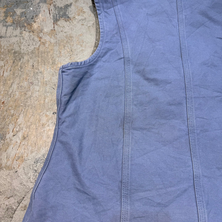 여성용 여성/ 오리 직물 조끼/ 보아 라이닝/ 크기 L을위한 중고 의류 Carhartt