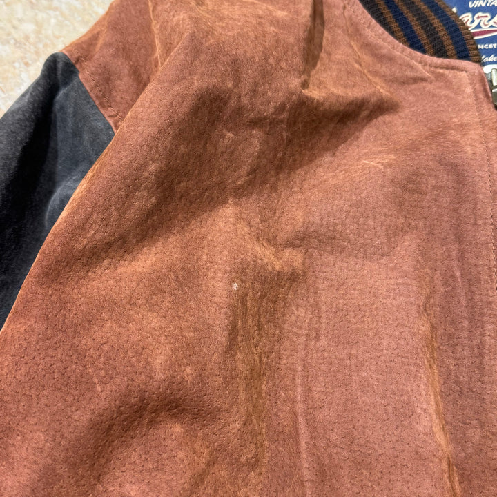 중고 의류 미국 빈티지/ 스웨이드 가죽 자켓/ 스웨이드 가죽 자켓/ 누벅/ 가죽/ 크기 L