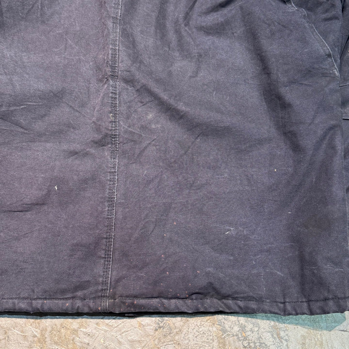 중고 의류 Carhartt/ 전통적인 코트/ 오리 직물/ 코듀로이 라이닝/ 크기 L에 해당합니다.