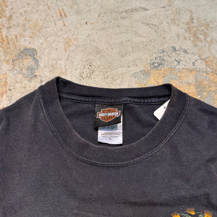古着 USA製 Harley-Davidson/ハーレーダビッドソン/ プリントTシャツ/ サイズM