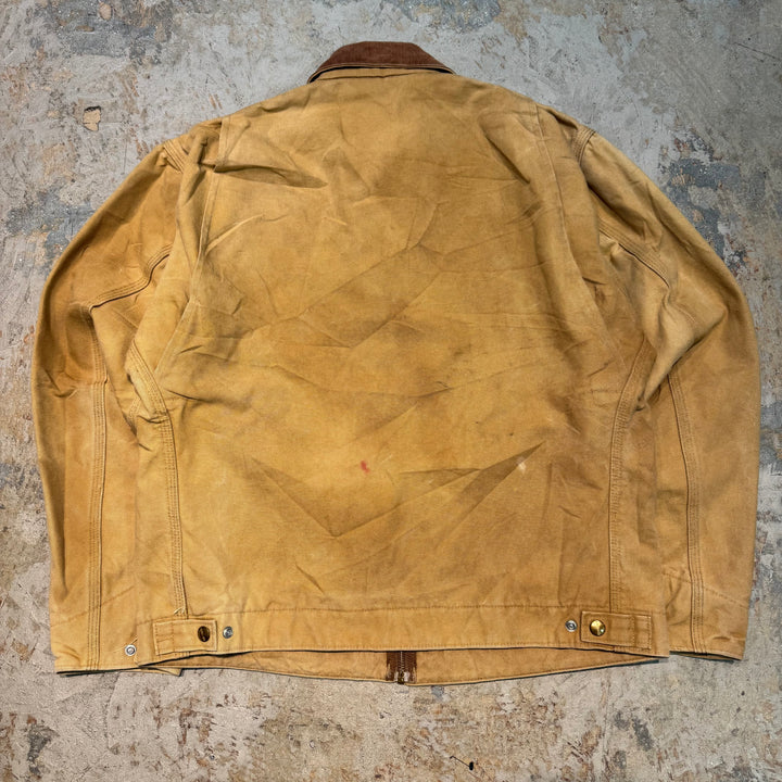 중고 의류 90 년대 미국 제조 Carhartt/ Carhartt/ Detroit Jacket/ Duck Fabric/ Blanket Lining/ Check Pattern/ Size XL에 해당합니다.