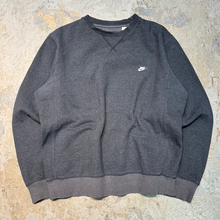 빈티지 Nike/ Nike/ 원 포인트 로고/ 승무원 넥 스웨트 셔츠/ 크기 L