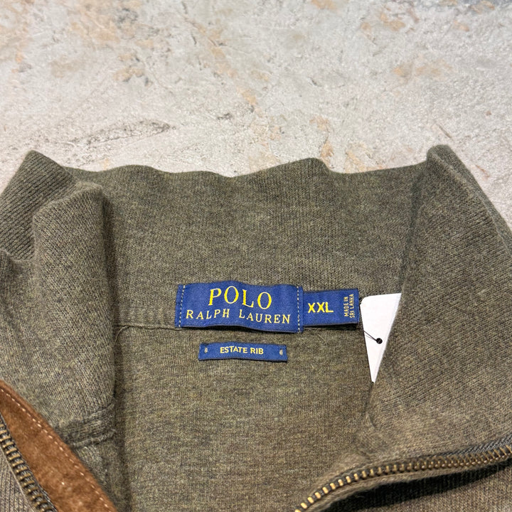 Ralph Lauren/ Polo Ralph Lauren/ Half Zip Knit Sweater/ Size XXL에 의해 중고 의류 폴로