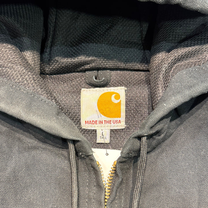 미국에서 만든 중고 의류 Carhartt/ Active Jacket/ Duck Fabric/ Thermal Lining/ Size L