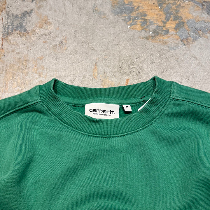 Used clothing carhartt/ Carhartt/ Crew neck logo sweatshirt/ Size M