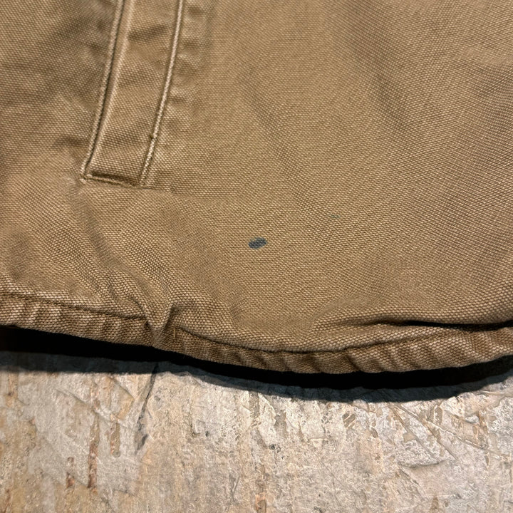 Used clothing CARHARTT/Carhartt/Canvas shirt jacket/Check lining/Size L