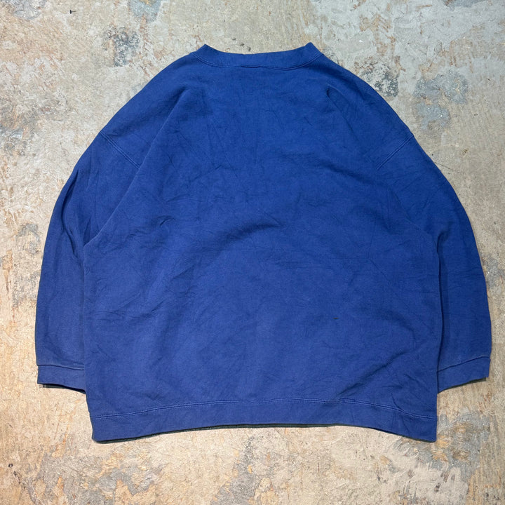 미국 90 년대 ~ Nike/ Nike/ 원 포인트 로고/ 승무원 넥 스웨트 셔츠/ 흰