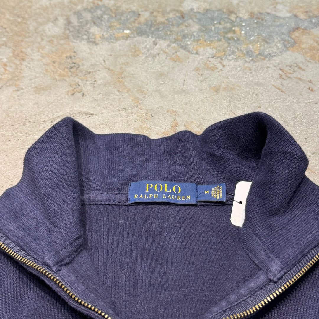 Used clothing POLO by Ralph Lauren/Polo Ralph Lauren/Half Zip Cotton Knit Sweater/Size M