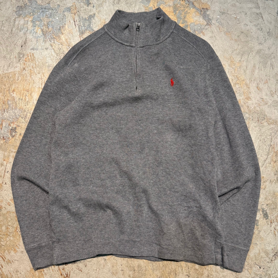 Ralph Lauren/ Polo Ralph Lauren/ Half Zip 니트 스웨터/ 크기 XL의 중고 의류 폴로