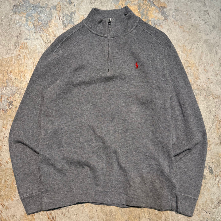 Ralph Lauren/ Polo Ralph Lauren/ Half Zip 니트 스웨터/ 크기 XL의 중고 의류 폴로