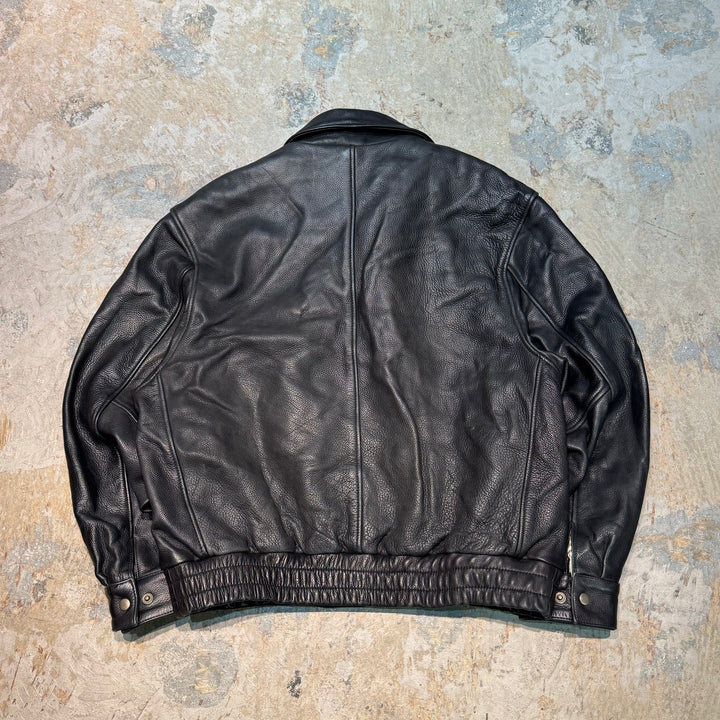 Used clothing JIM&MARYLOU/ Jim & Marylou/ Zip-up leather jacket/ Size XL
