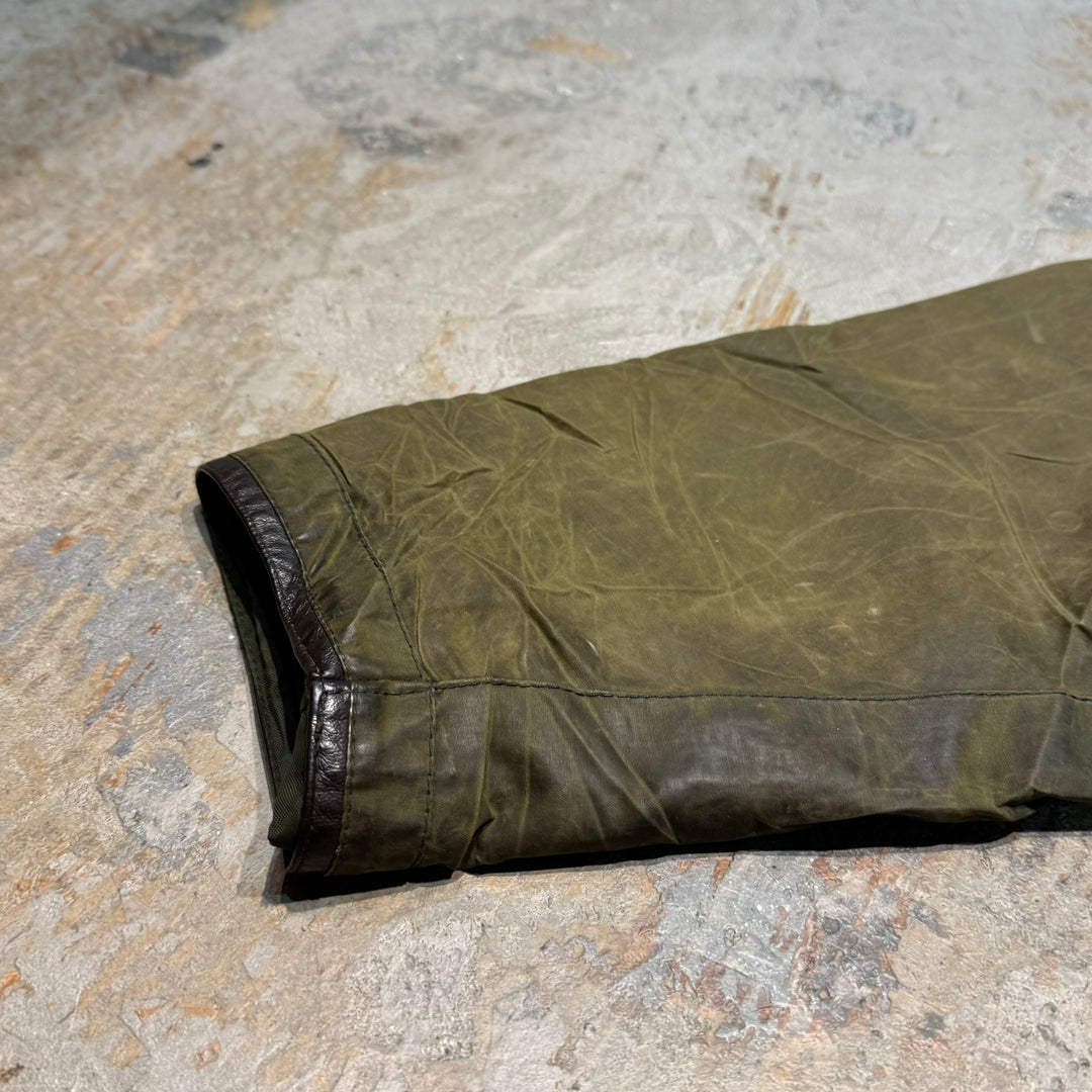 Used clothing 96's~ Barbour / Oiled jacket / Checked lining / Size L