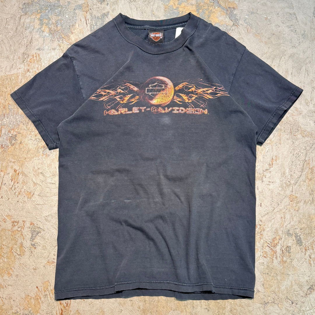 古着 USA製 Harley-Davidson/ハーレーダビッドソン/ プリントTシャツ/ サイズM