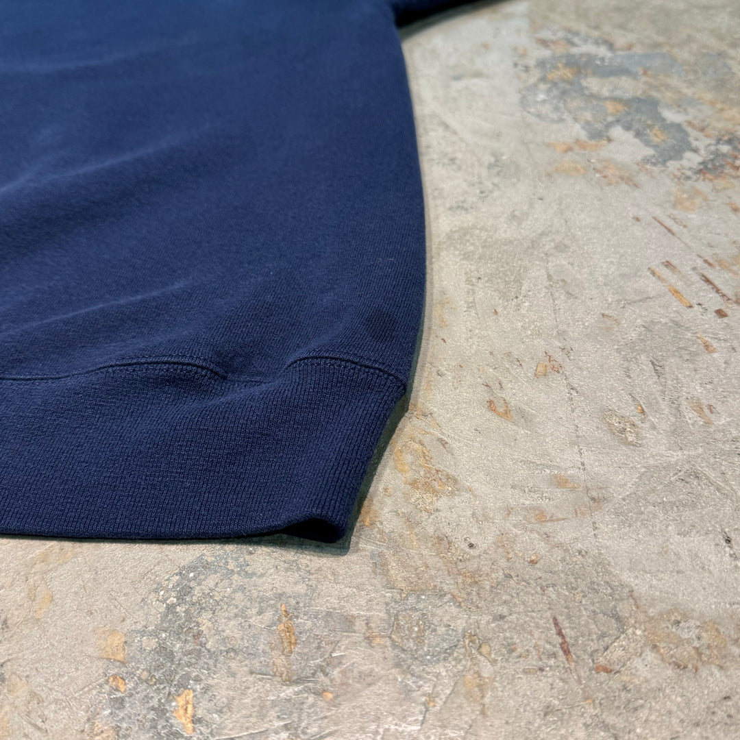 Used clothing Made in USA 80's~ RUSSELL ATHLETIC/ Russell Athletic/ Crew neck blank sweatshirt/ Plain/ Size L