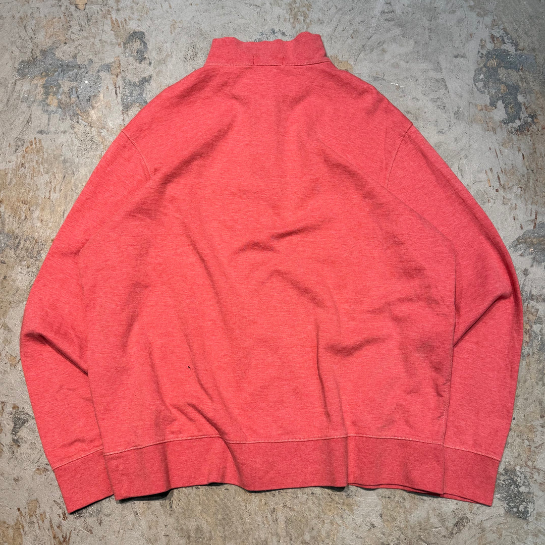 Used clothing POLO by Ralph Lauren/ Polo Ralph Lauren/ Half zip knit sweater/Cotton knit/Size XL