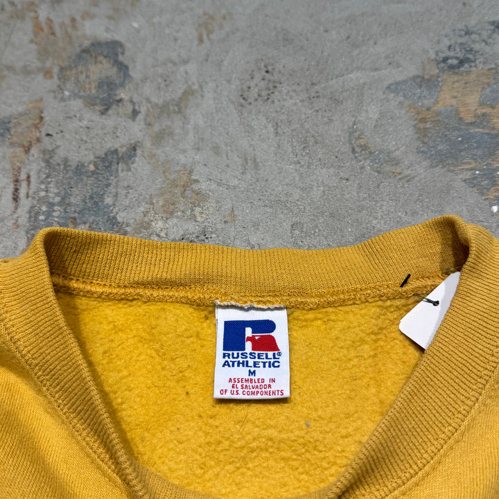 Used clothing 90's RUSSELL ATHLETIC/ Russell Athletic/ Blank crew neck sweatshirt/Size M