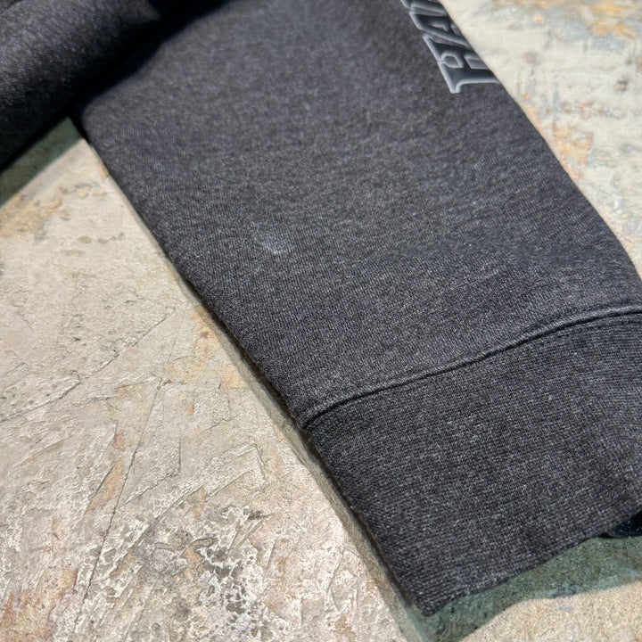 Used clothing HARLEY-DAVIDSON/ Harley Davidson/ Sweat zip-up hoodie/ Embroidered logo/ Skull/ Size XL