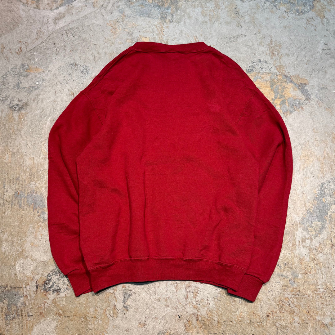 Used clothing 90's~ RUSSELL ATHLETIC/ Russell Athletic/ Blank crew neck sweatshirt/Size M