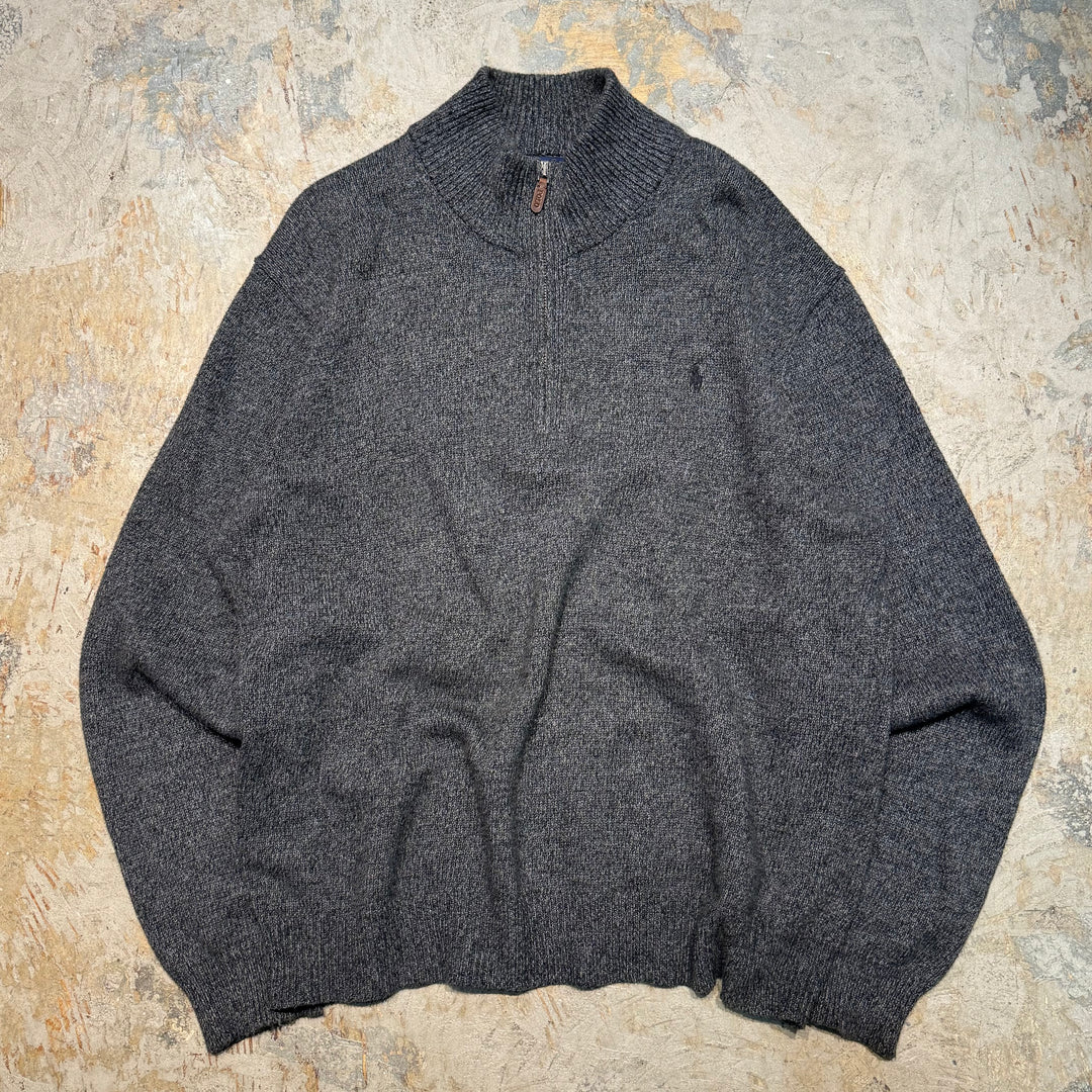 Ralph Lauren/ Polo Ralph Lauren/ Half Zip 니트 스웨터/ 크기 XL의 중고 의류 폴로