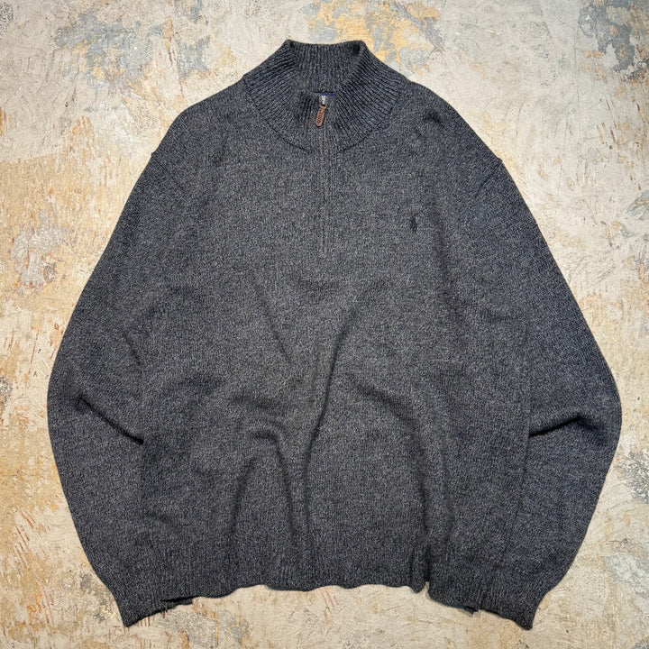Ralph Lauren/ Polo Ralph Lauren/ Half Zip 니트 스웨터/ 크기 XL의 중고 의류 폴로