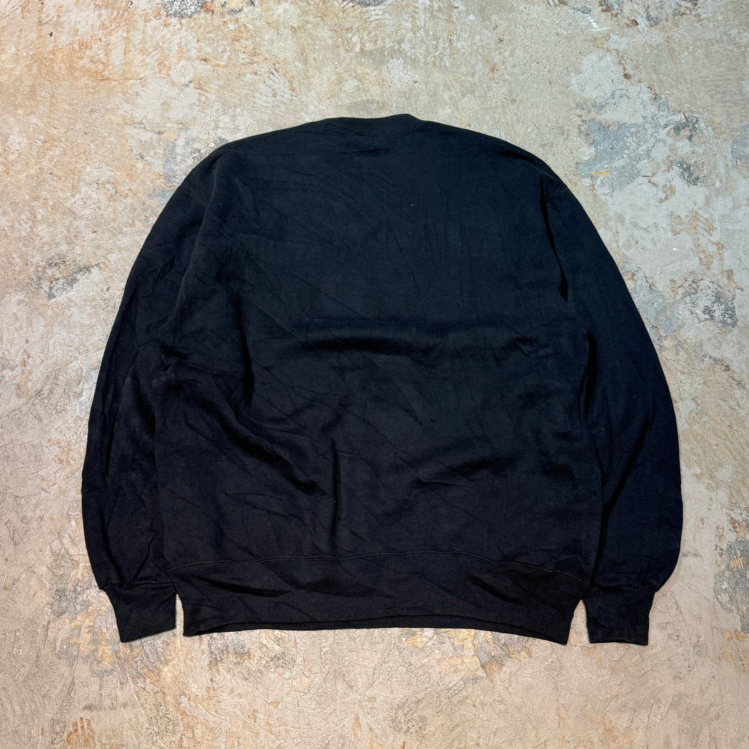 #MA313 Used clothing Made in USA 80's / RUSSELL / Russell / PURDUE / Purdue University / Old English / College Logo Sweatshirt / Size XL