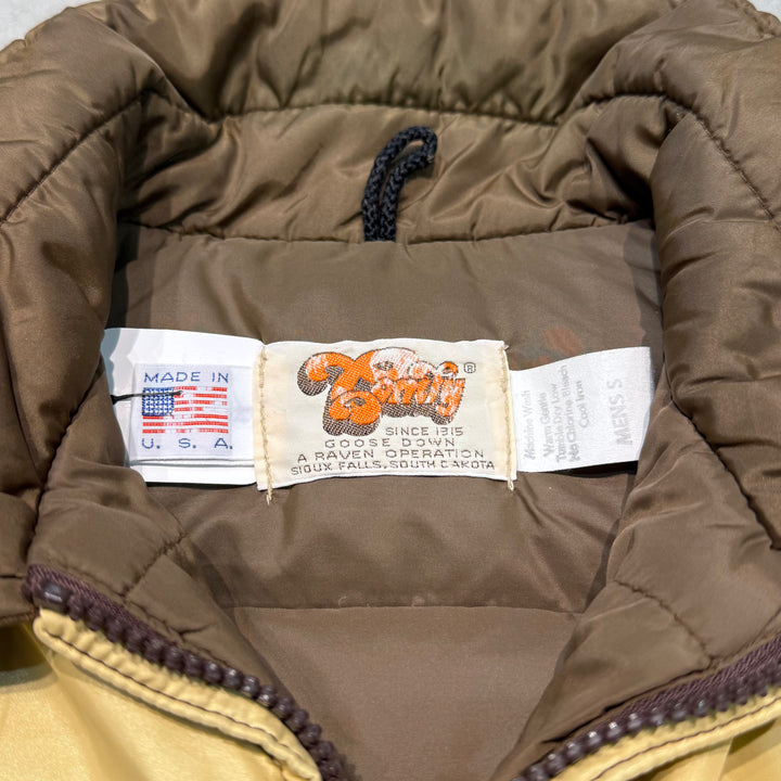 미국에서 만든 중고 의류 70 년대 ~ 80 년대 편안한/ confy/ 야외 의복 아래 조끼/ 크기 s