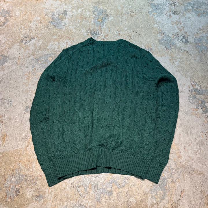 旧衣POLO by Ralph Lauren/ POLO拉尔夫劳伦/圆领针织毛衣/尺寸M