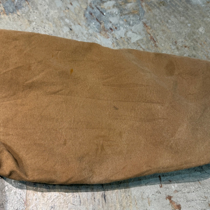 중고 의류 Carhartt/ Carhartt/ 전통적인 코트/ 퀼트 라이닝/ 코듀로이 칼라/ 크기 s