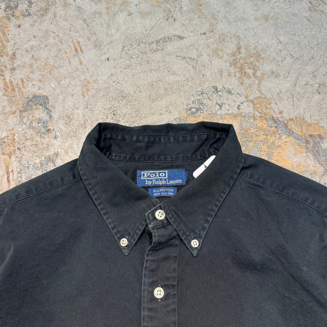 古着 POLO by Ralph Lauren/ ポロバイラルフ ローレン/ ボタンダウン長袖シャツ/ サイズL相当