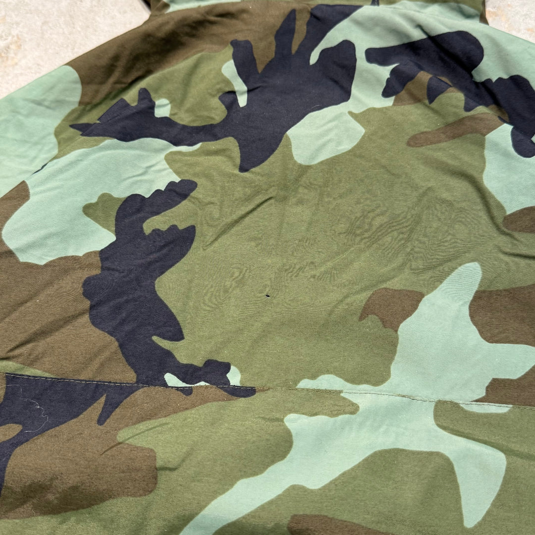 Used clothing Carhartt/ Anorak hoodie/ Hunter camo pattern/ Size S