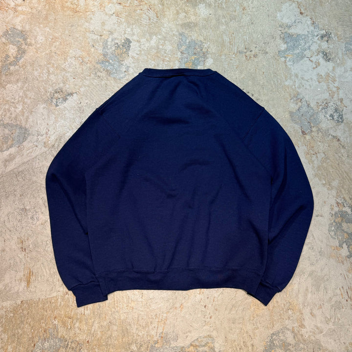 Used clothing RUSSELL ATHLETIC/ Russell Athletic/Crew neck blank sweatshirt/Plain/Size L