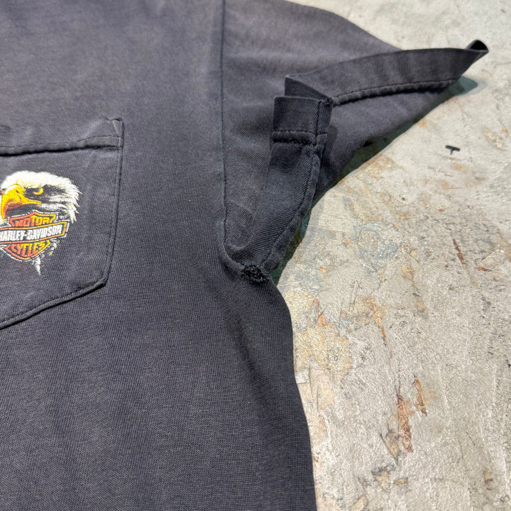 古着 USA製 Harley-Davidson/ハーレーダビッドソン/ プリントTシャツ/ サイズM