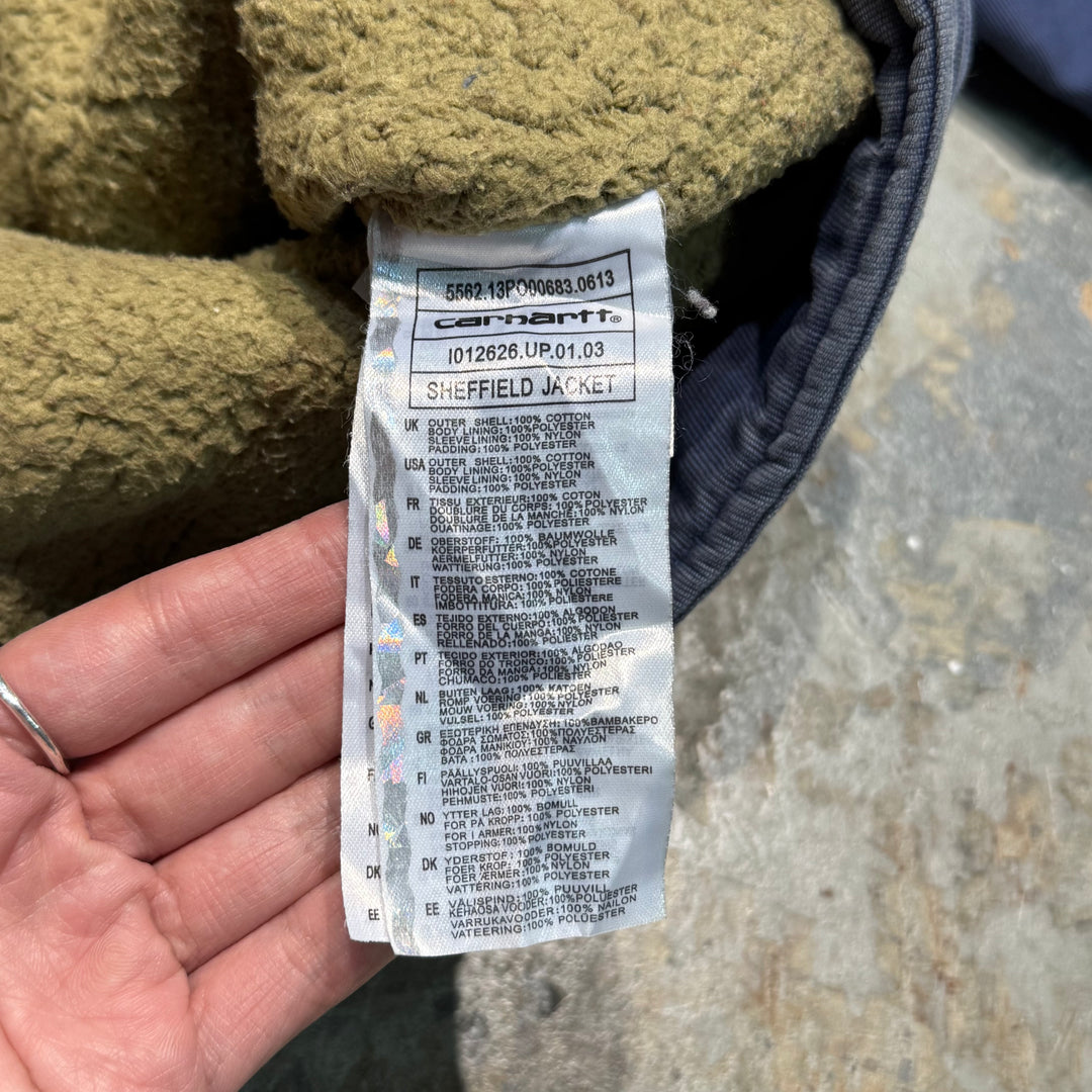 Used clothing Carhartt/ Carhartt/ Sheffield jacket/ Boa lining/ Size M