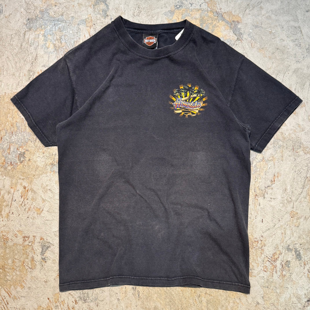 古着 USA製 Harley-Davidson/ハーレーダビッドソン/ プリントTシャツ/ サイズM