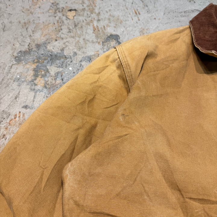 중고 의류 90 년대 미국 제조 Carhartt/ Carhartt/ Detroit Jacket/ Duck Fabric/ Blanket Lining/ Check Pattern/ Size XL에 해당합니다.